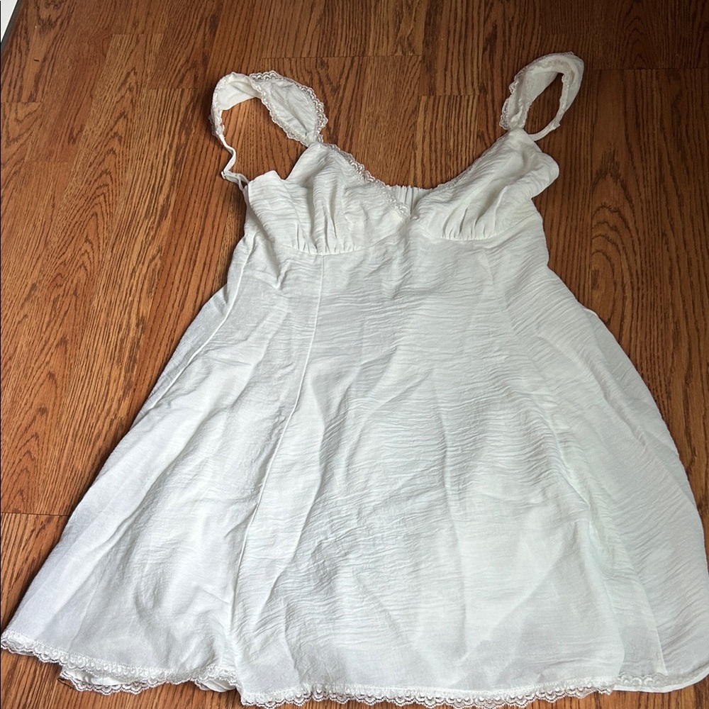 lucy in the sky white dress brand new